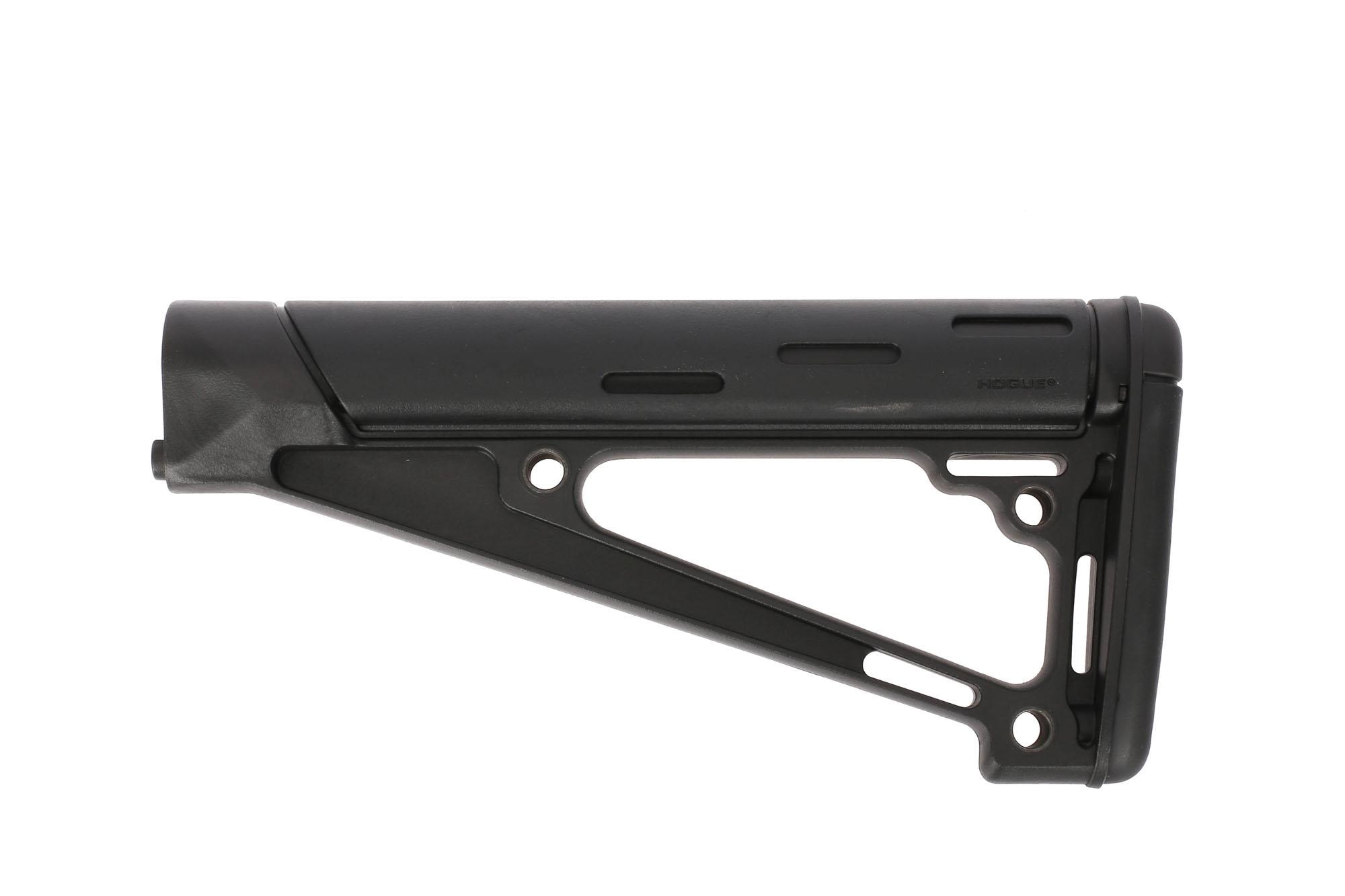 Hogue AR-15 OverMolded Fixed Buttstock - Fits A2 Buffer Tube - Black